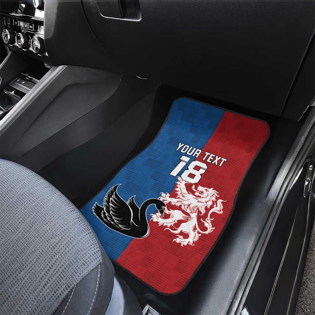 Custom British Lions Western Force Car Mats Unique Style - Aussie Hoodie