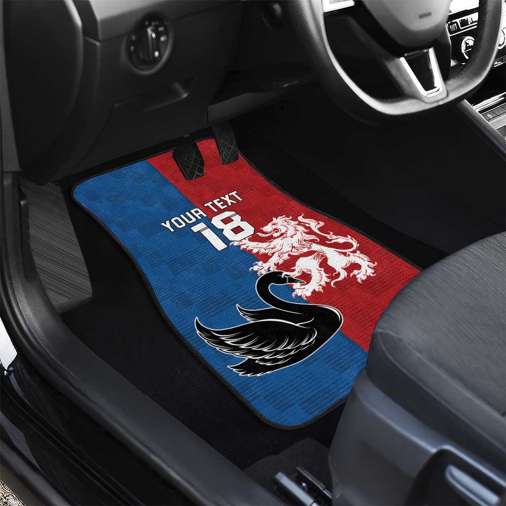 Custom British Lions Western Force Car Mats Unique Style - Aussie Hoodie