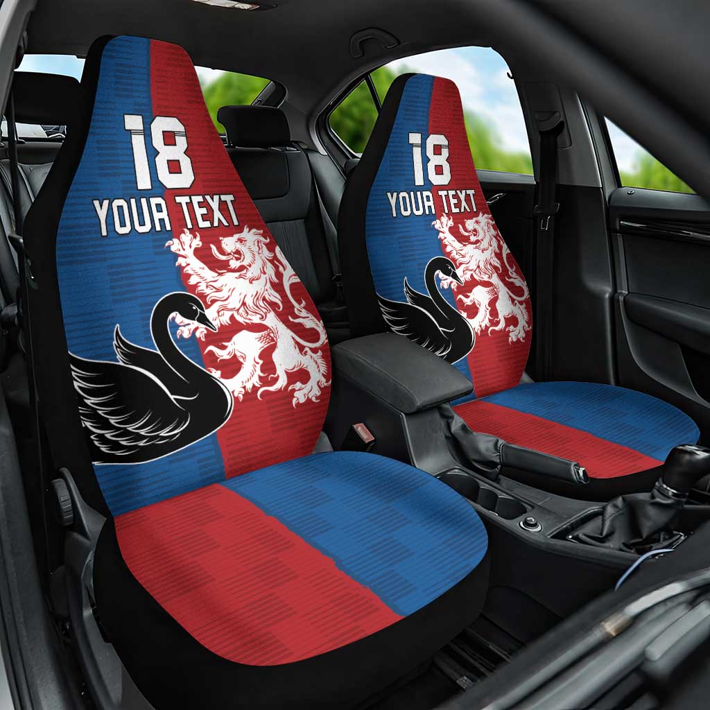 Custom British Lions Western Force Car Seat Cover Unique Style - Aussie Hoodie