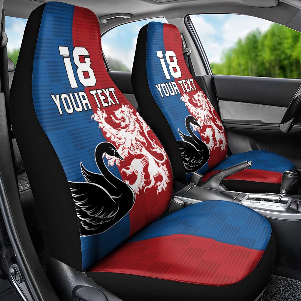 Custom British Lions Western Force Car Seat Cover Unique Style - Aussie Hoodie