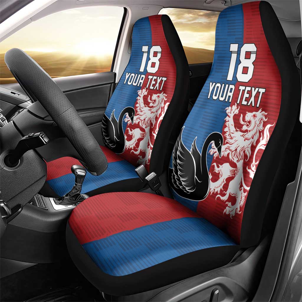 Custom British Lions Western Force Car Seat Cover Unique Style - Aussie Hoodie