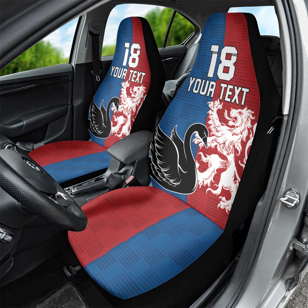 Custom British Lions Western Force Car Seat Cover Unique Style - Aussie Hoodie