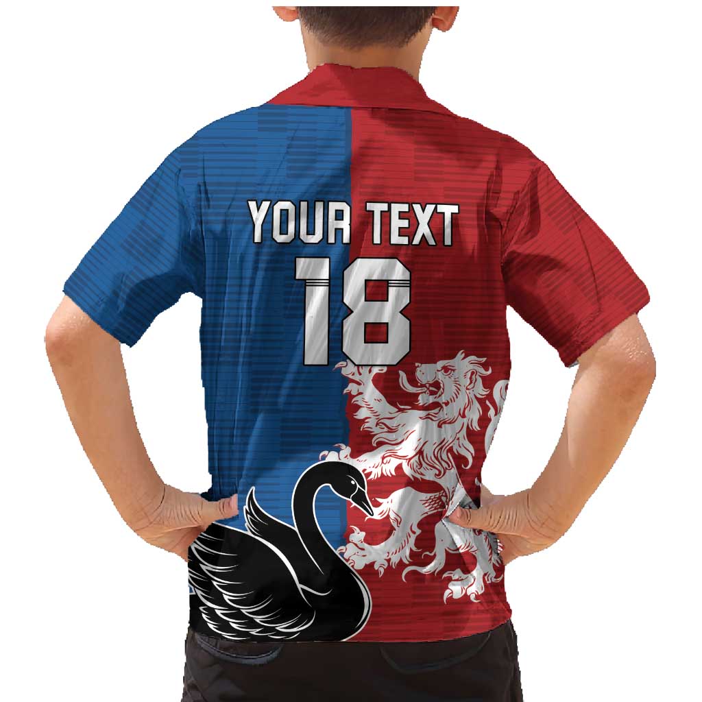 Custom British Lions Western Force Family Matching Mermaid Dress and Hawaiian Shirt Unique Style - Aussie Hoodie