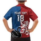 Custom British Lions Western Force Family Matching Mermaid Dress and Hawaiian Shirt Unique Style - Aussie Hoodie