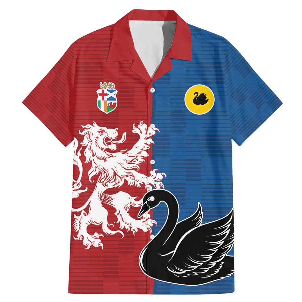 Custom British Lions Western Force Family Matching Mermaid Dress and Hawaiian Shirt Unique Style - Aussie Hoodie