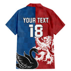 Custom British Lions Western Force Family Matching Mermaid Dress and Hawaiian Shirt Unique Style - Aussie Hoodie