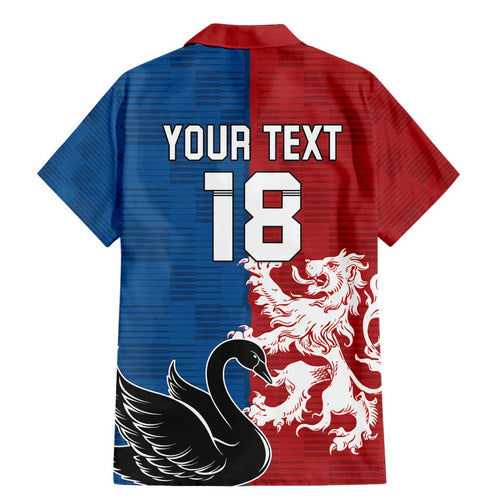 Custom British Lions Western Force Family Matching Mermaid Dress and Hawaiian Shirt Unique Style - Aussie Hoodie