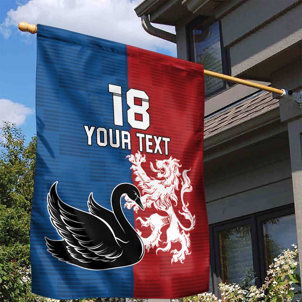 Custom British Lions Western Force Garden Flag Unique Style - Aussie Hoodie