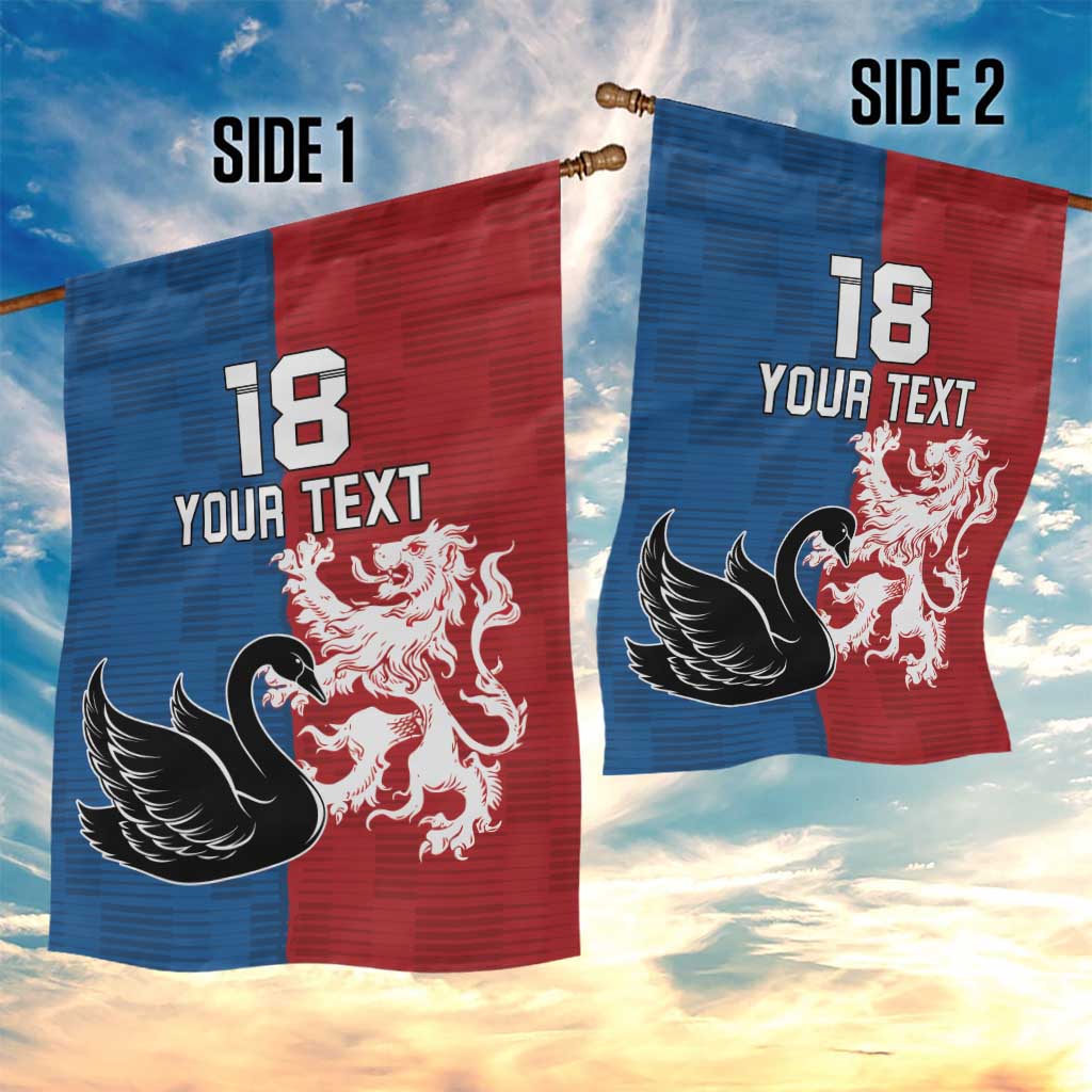 Custom British Lions Western Force Garden Flag Unique Style - Aussie Hoodie