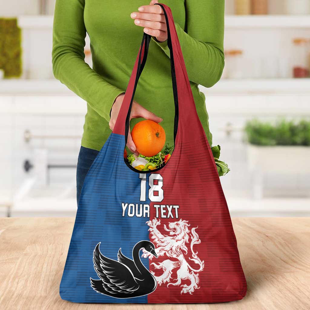 Custom British Lions Western Force Grocery Bag Unique Style - Aussie Hoodie