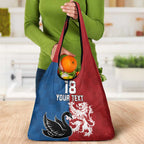 Custom British Lions Western Force Grocery Bag Unique Style - Aussie Hoodie