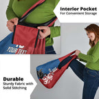 Custom British Lions Western Force Grocery Bag Unique Style - Aussie Hoodie