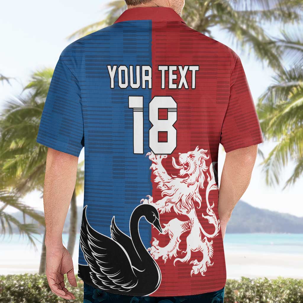 Custom British Lions Western Force Hawaiian Shirt Unique Style - Aussie Hoodie