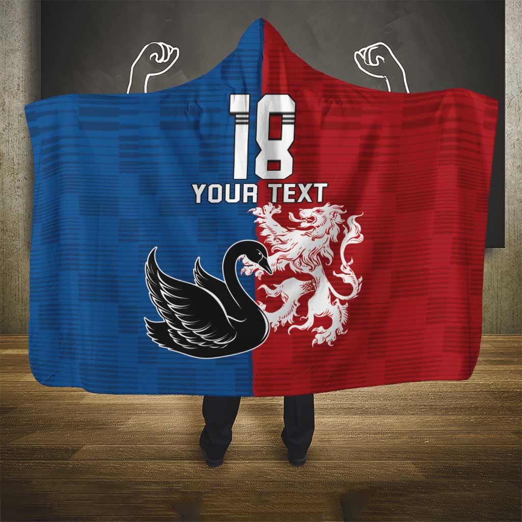 Custom British Lions Western Force Hooded Blanket Unique Style - Aussie Hoodie