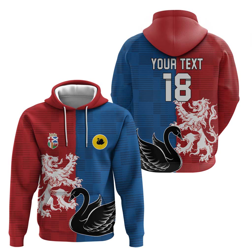 Custom British Lions Western Force Hoodie Unique Style - Aussie Hoodie