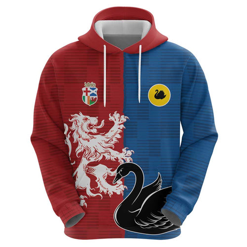 Custom British Lions Western Force Hoodie Unique Style - Aussie Hoodie