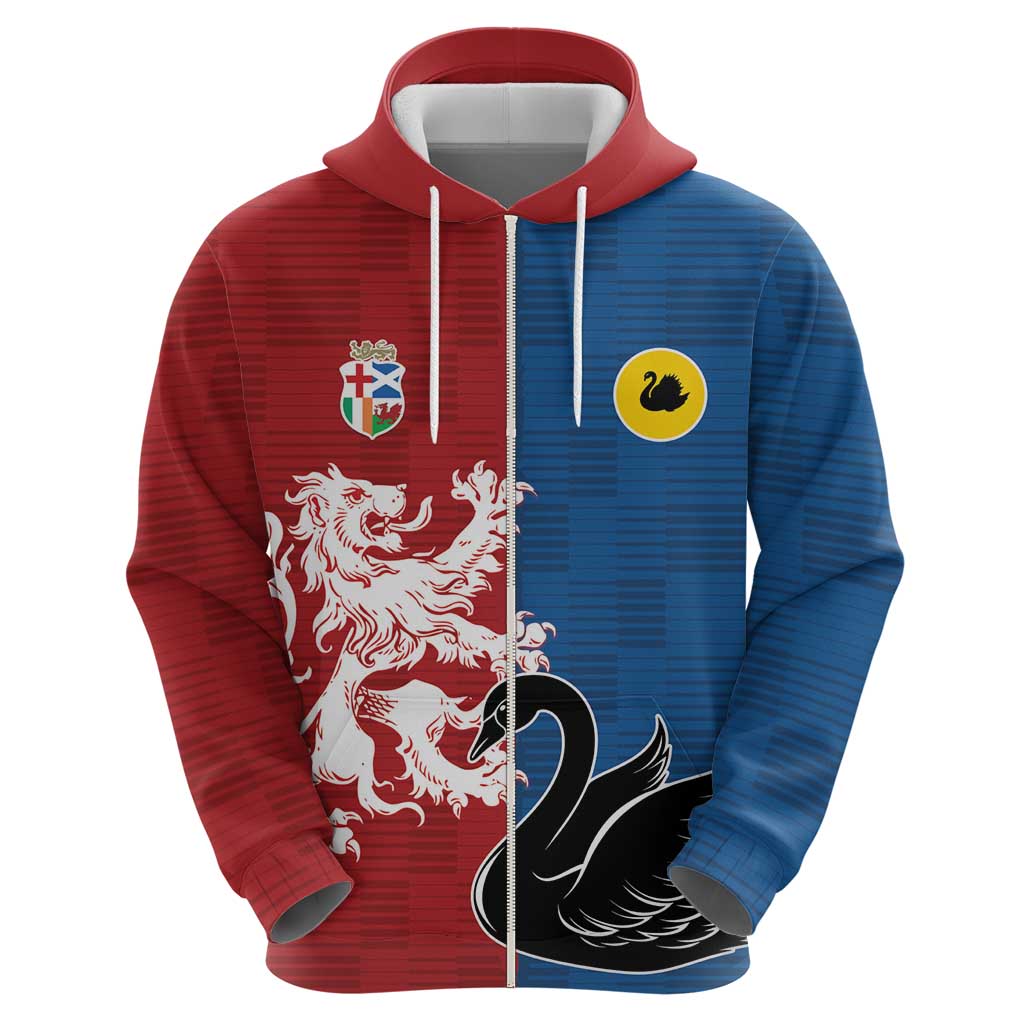 Custom British Lions Western Force Hoodie Unique Style - Aussie Hoodie