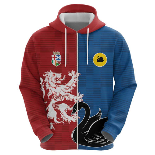 Custom British Lions Western Force Hoodie Unique Style - Aussie Hoodie