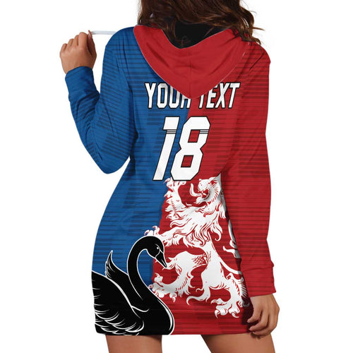 Custom British Lions Western Force Hoodie Dress Unique Style - Aussie Hoodie