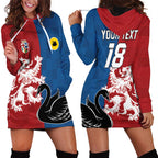 Custom British Lions Western Force Hoodie Dress Unique Style - Aussie Hoodie