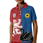 Custom British Lions Western Force Kid Polo Shirt Unique Style - Aussie Hoodie