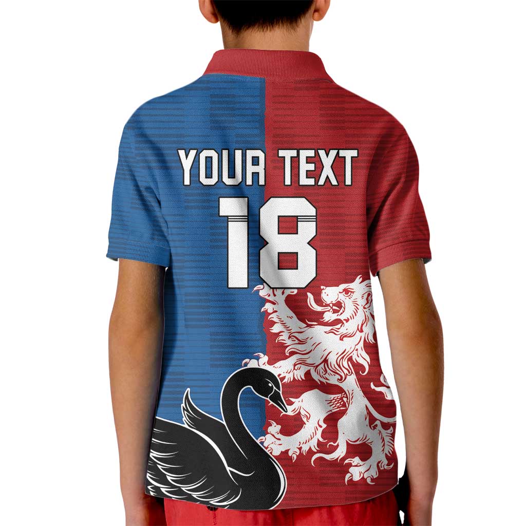 Custom British Lions Western Force Kid Polo Shirt Unique Style - Aussie Hoodie