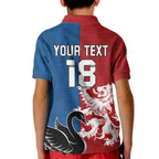 Custom British Lions Western Force Kid Polo Shirt Unique Style - Aussie Hoodie