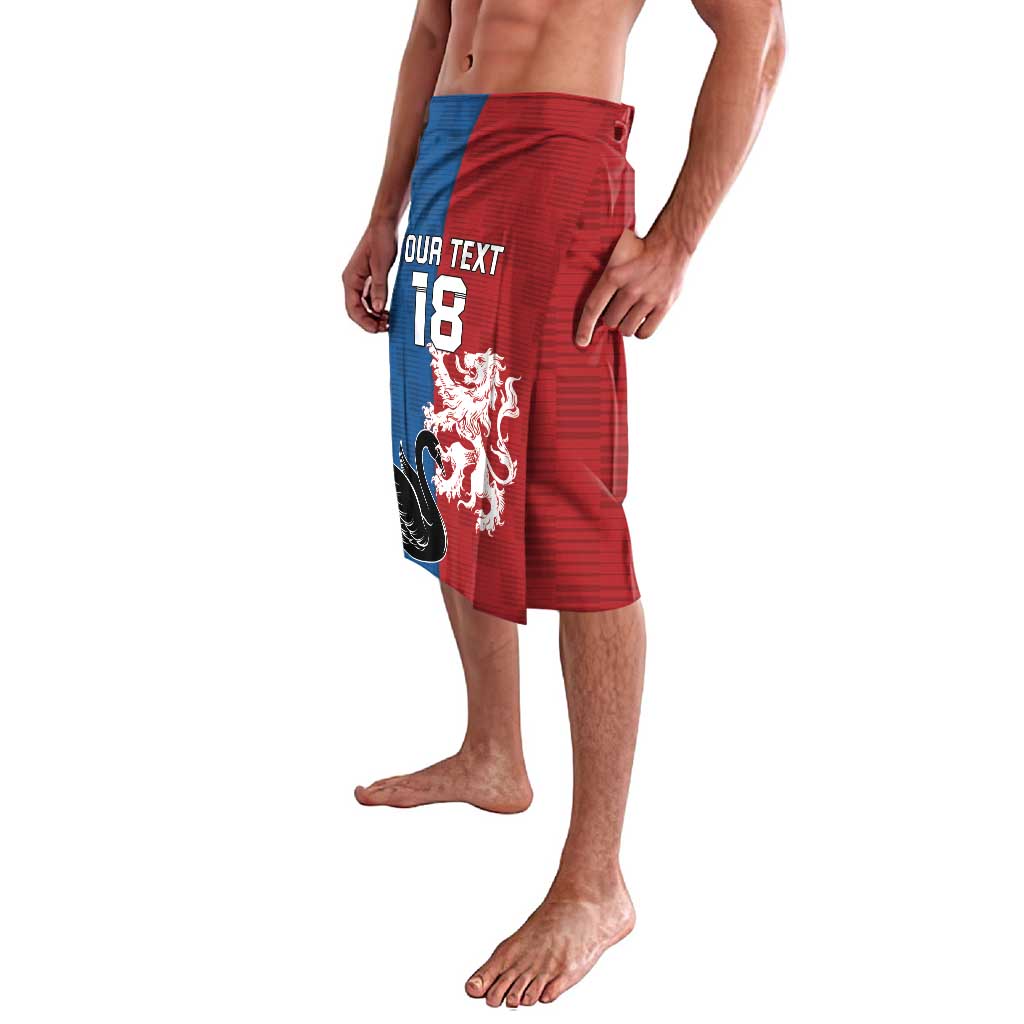 Custom British Lions Western Force Lavalava Unique Style - Aussie Hoodie
