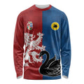Custom British Lions Western Force Long Sleeve Shirt Unique Style - Aussie Hoodie