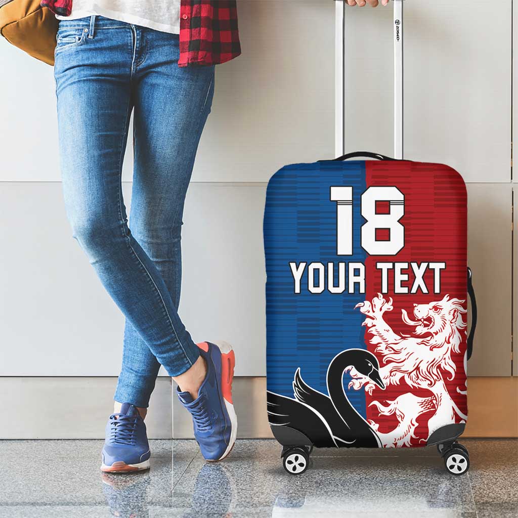 Custom British Lions Western Force Luggage Cover Unique Style - Aussie Hoodie