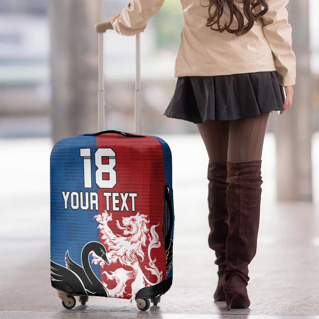 Custom British Lions Western Force Luggage Cover Unique Style - Aussie Hoodie
