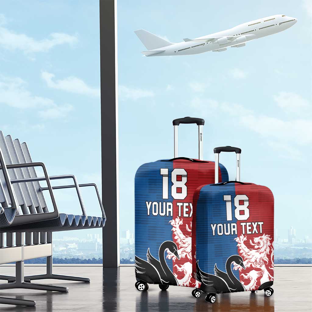 Custom British Lions Western Force Luggage Cover Unique Style - Aussie Hoodie