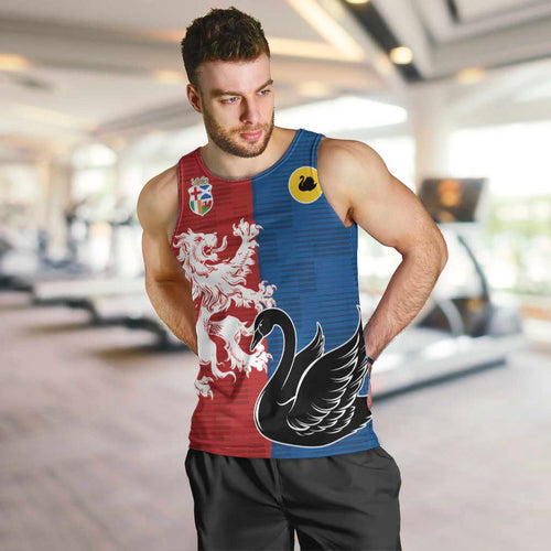 Custom British Lions Western Force Men Tank Top Unique Style - Aussie Hoodie