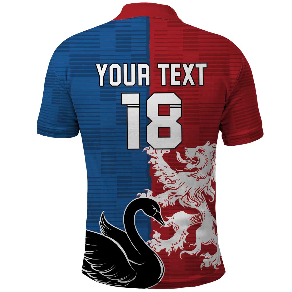 Custom British Lions Western Force Polo Shirt Unique Style - Aussie Hoodie