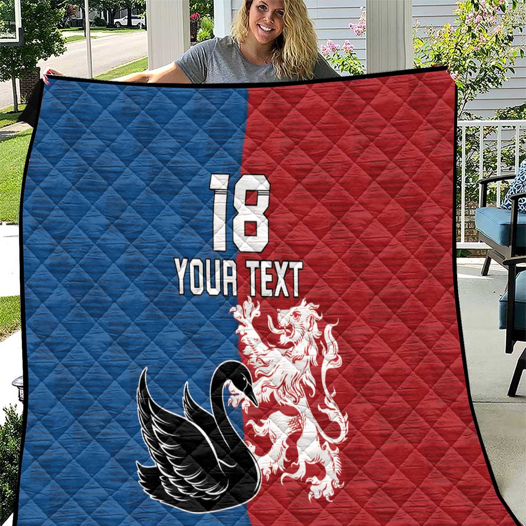 Custom British Lions Western Force Quilt Unique Style - Aussie Hoodie