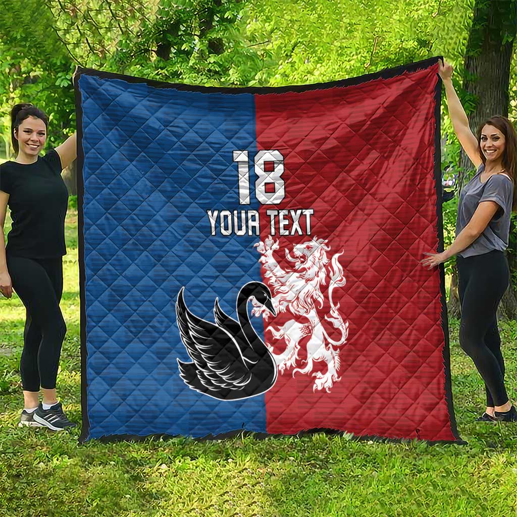 Custom British Lions Western Force Quilt Unique Style - Aussie Hoodie