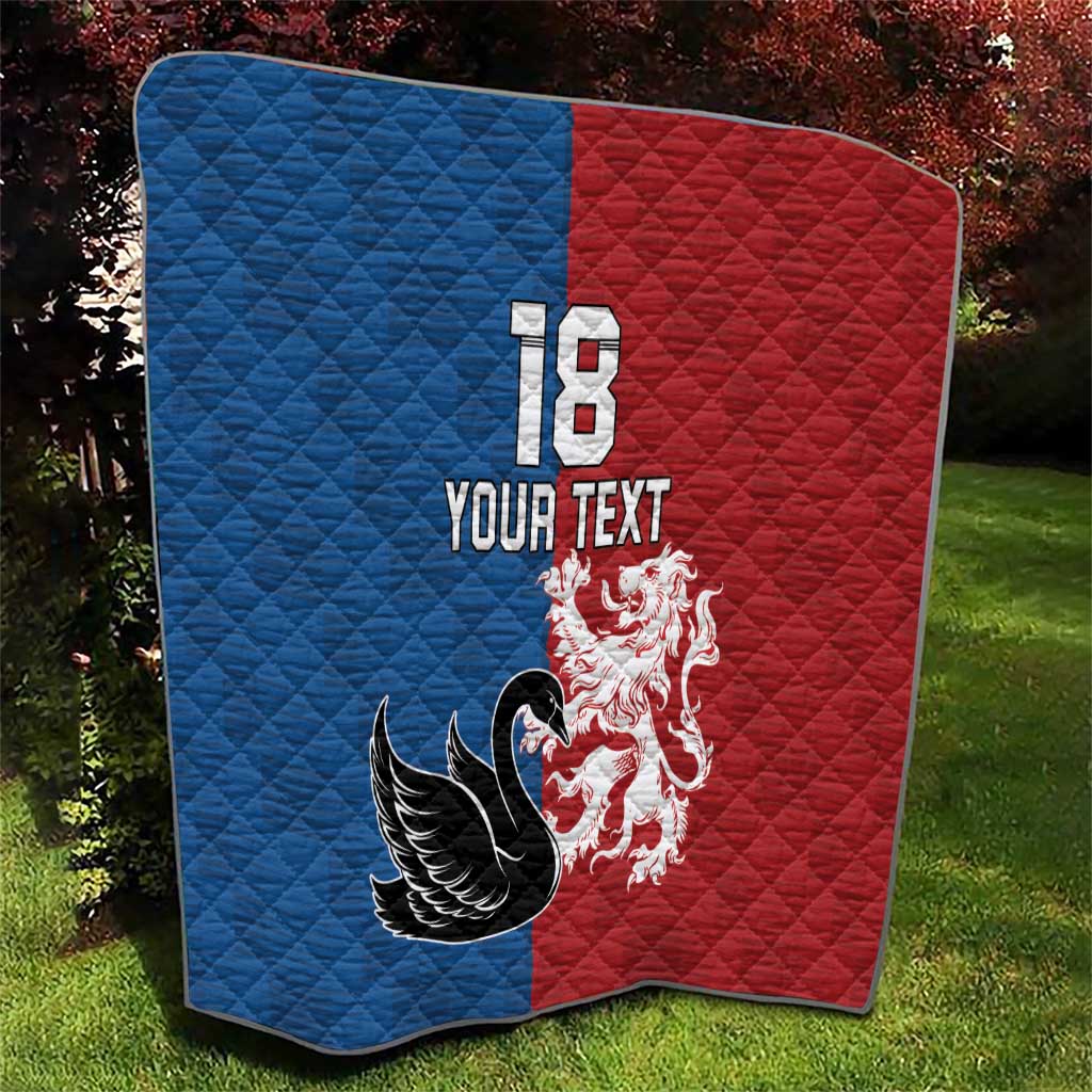 Custom British Lions Western Force Quilt Unique Style - Aussie Hoodie