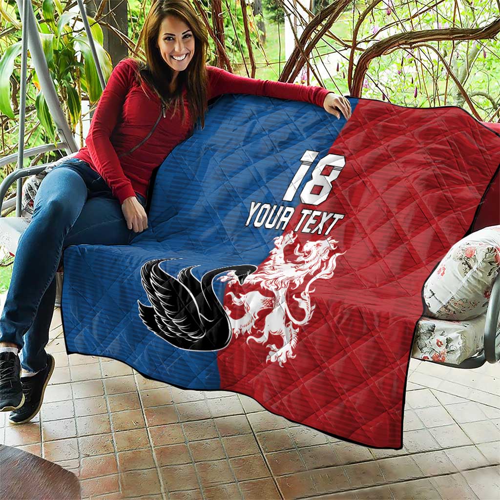 Custom British Lions Western Force Quilt Unique Style - Aussie Hoodie
