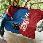Custom British Lions Western Force Quilt Unique Style - Aussie Hoodie