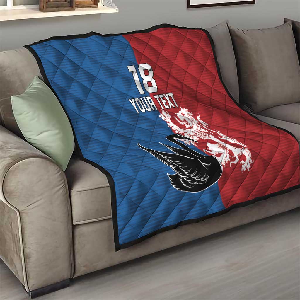 Custom British Lions Western Force Quilt Unique Style - Aussie Hoodie