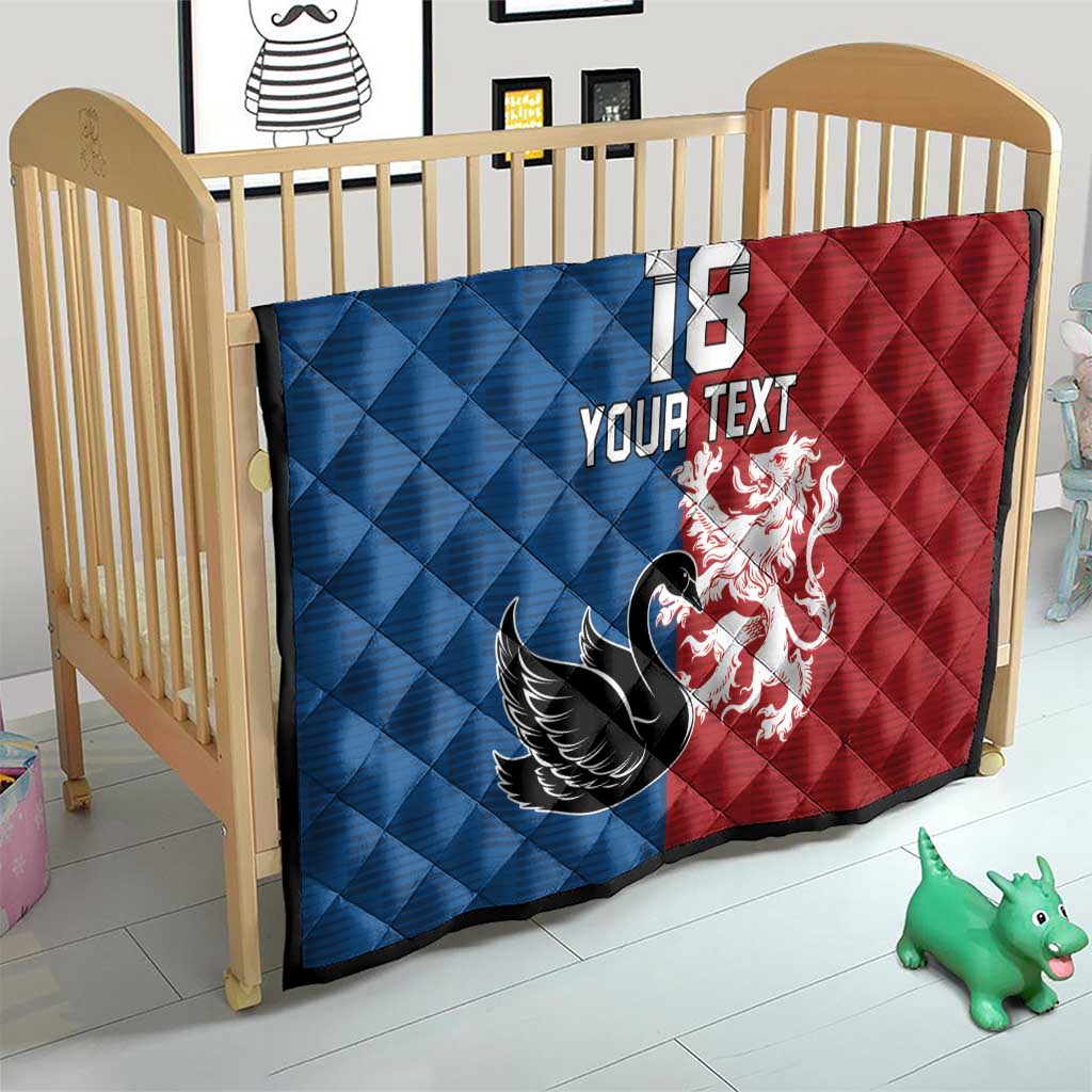 Custom British Lions Western Force Quilt Unique Style - Aussie Hoodie