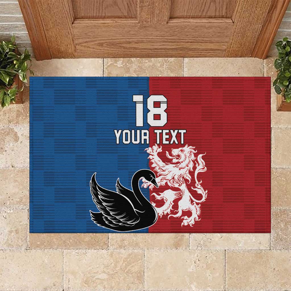 Custom British Lions Western Force Rubber Doormat Unique Style - Aussie Hoodie