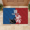 Custom British Lions Western Force Rubber Doormat Unique Style - Aussie Hoodie
