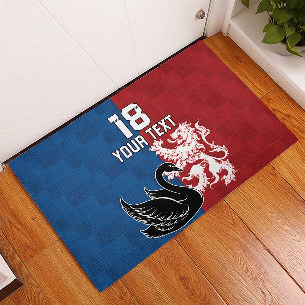 Custom British Lions Western Force Rubber Doormat Unique Style - Aussie Hoodie