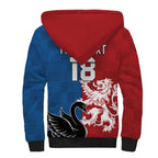 Custom British Lions Western Force Sherpa Hoodie Unique Style - Aussie Hoodie