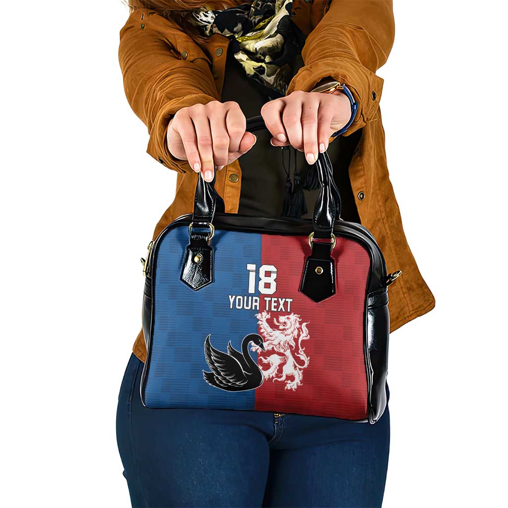 Custom British Lions Western Force Shoulder Handbag Unique Style - Aussie Hoodie