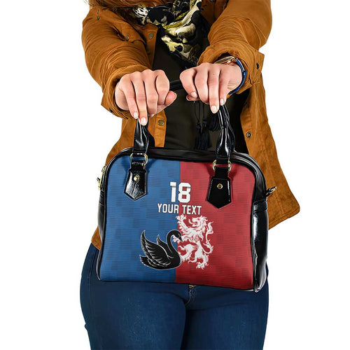 Custom British Lions Western Force Shoulder Handbag Unique Style - Aussie Hoodie