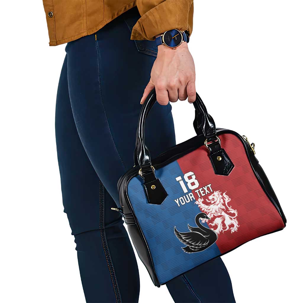 Custom British Lions Western Force Shoulder Handbag Unique Style - Aussie Hoodie