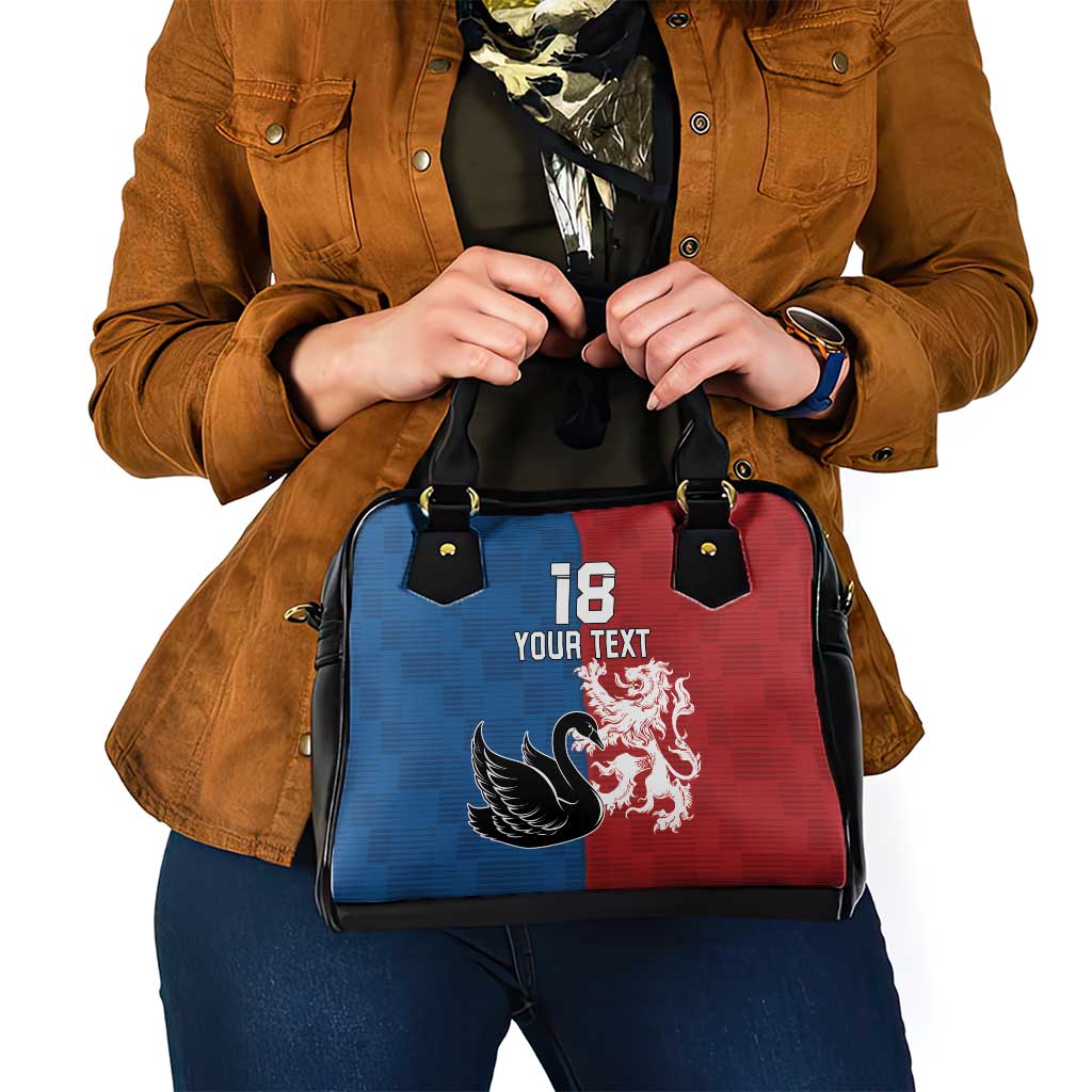 Custom British Lions Western Force Shoulder Handbag Unique Style - Aussie Hoodie