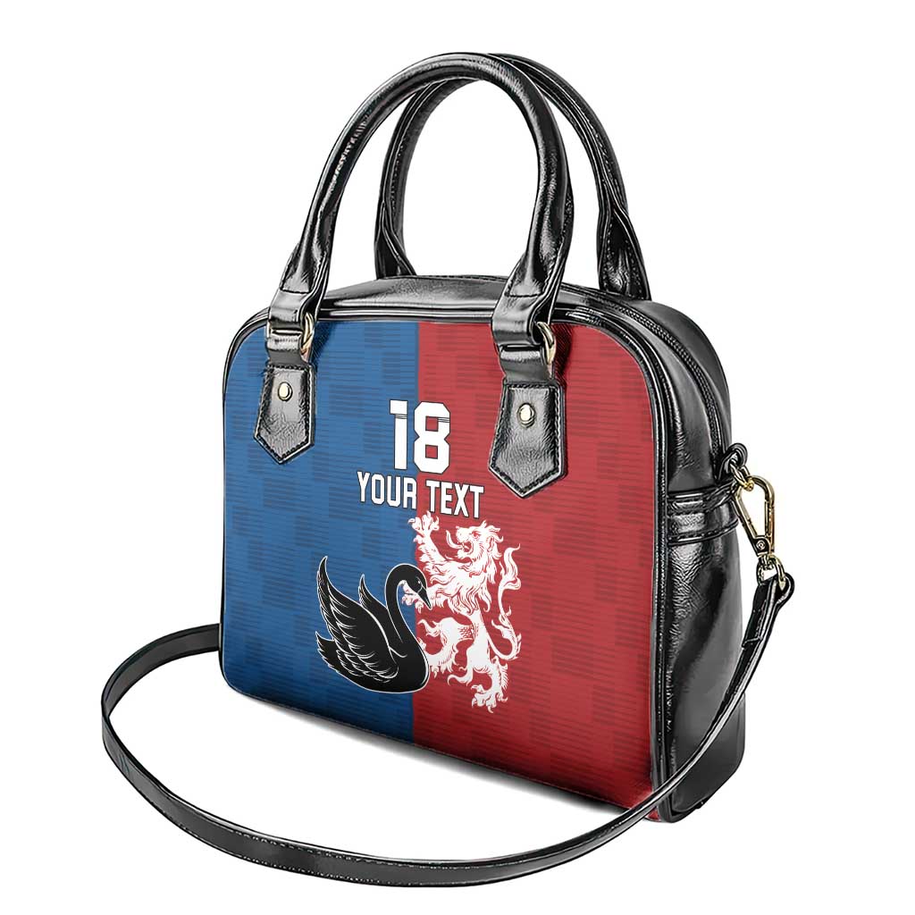 Custom British Lions Western Force Shoulder Handbag Unique Style - Aussie Hoodie